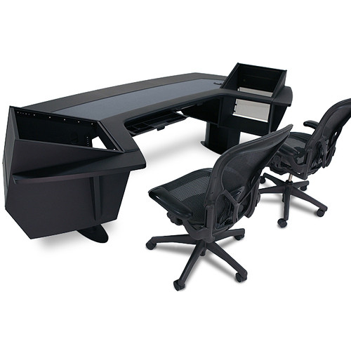 Argosy Aura 520 Personal Workstation Desk with 11 RU A520-LR-B-B