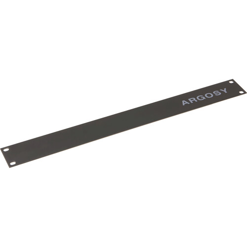 Argosy Blank Panel Covers for Rack Unit Bays (1 RU with Logo)