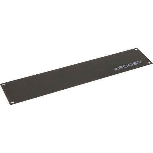 Argosy Blank Panel Covers for Rack Unit Bays (2 RU with Logo)