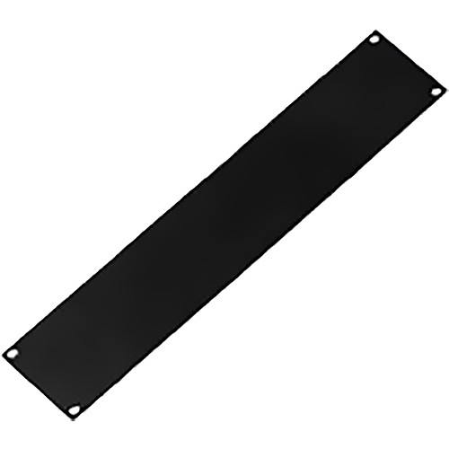 Argosy Blank Panel Cover with Logo (2 RU, Black)