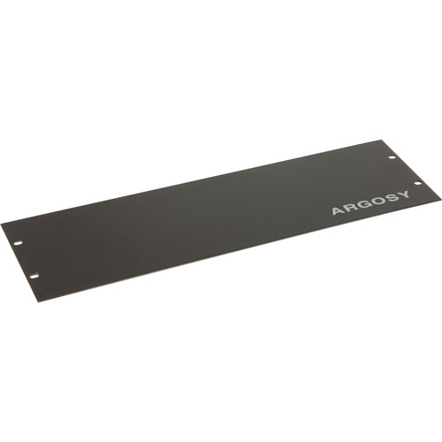 Argosy Blank Panel Covers for Rack Unit Bays (3 RU with Logo)
