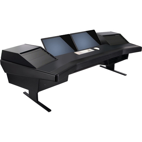 Argosy Dual 15L Workstation Desk with Two DR803 Rack Modules