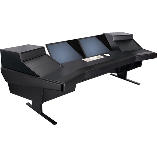 Argosy Dual 15L Workstation Desk with Two DR825 Rack Modules