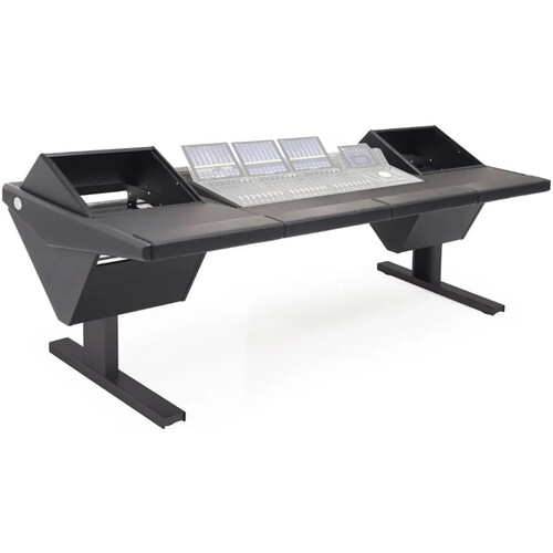 Argosy Eclipse Workstation for AVID S1x3 and Dock (Left & Right Desk, Black)