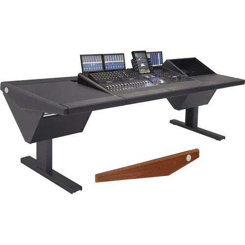 Argosy Eclipse 4' Base Workstation for AVID S4 (Left Desk & Right 8 RU Bay)