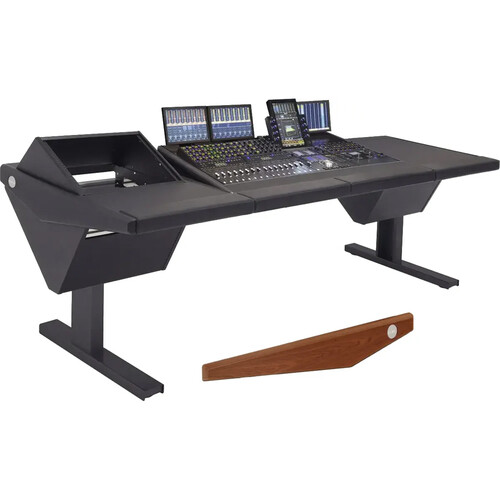 Argosy Eclipse 4' Base Workstation for AVID S4 (Left 8 RU Bay & Right Desk)