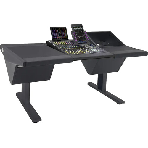 Argosy Eclipse for AVID S6 (Left Desk & Right 8 RU Rack Bay, Black)