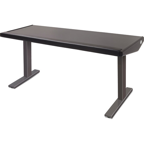 Argosy Eclipse Edit Desk without Rack (Black Eps, Black Legs)