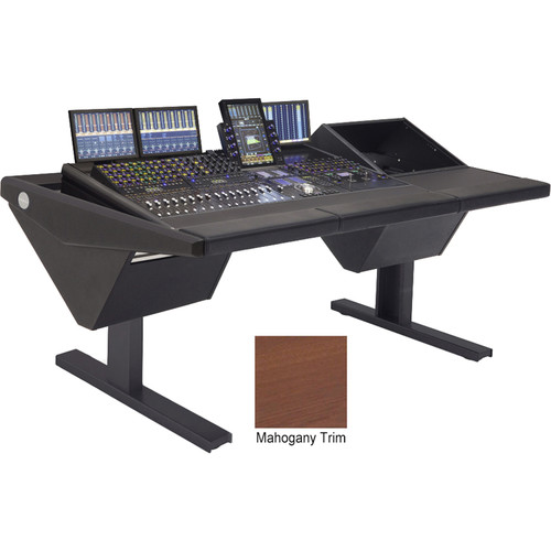 Argosy Eclipse Console for S4 - 4'Wide Base System with Nothing (L) Rack (R) (Mahogany)