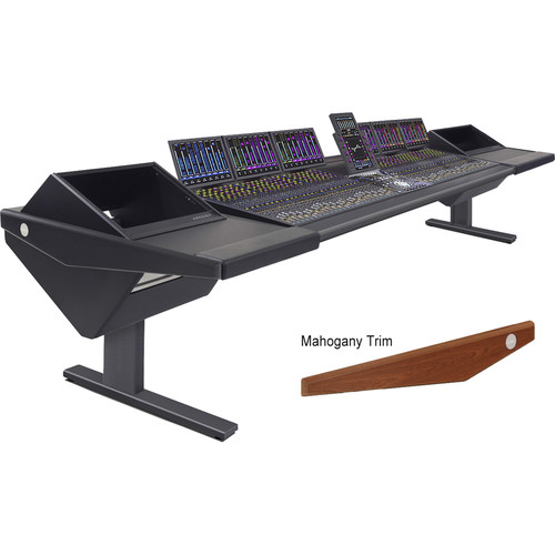 Argosy Eclipse Console for S6 - 7 Bucket Wide, with Rack (L) and (R) (Mahogany)
