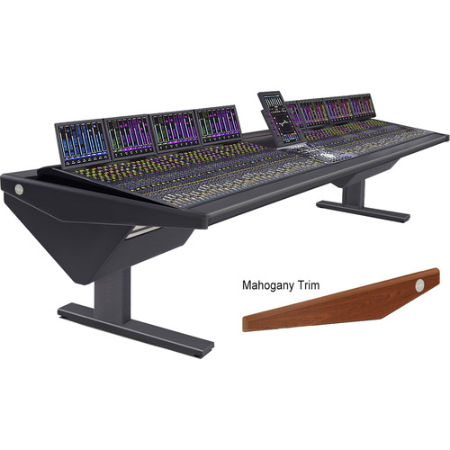 Argosy Eclipse Console for S6 - 9 Bucket Wide, with Nothing (L) and Nothing (R) (Mahogany)