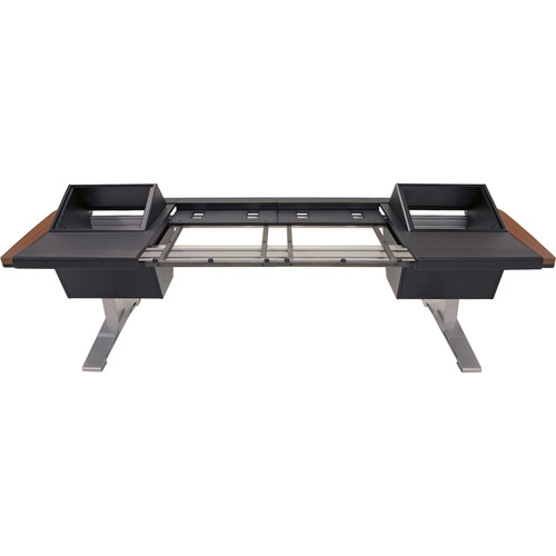 Argosy Eclipse Large & Small Console Workspace for Yamaha Nuage Workstation with Left & Right 8 RU Racks and 1 Master/1 Fader (Mahogany Trim)