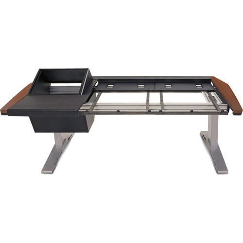 Argosy Eclipse Large & Small Workspace for Yamaha Nuage Workstation with Left 8 RU Rack and 1 Master/2 Faders (Mahogany Trim)