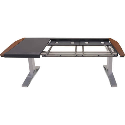 Argosy Eclipse 3-Bucket Console Workspace for Avid S6 Workstation with Left Side Desk Surface (Mahogany, 70")