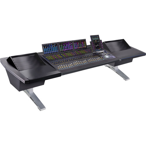 Argosy Eclipse 4-Bucket Console Workspace for Avid S6 Workstation with Left and Right Side 8 RU (Black, 104.5"")
