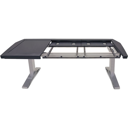 Argosy Eclipse 5-Bucket Console Workspace for Avid S6 Workstation with Left Side Desk Surface (Black, 93.4"")