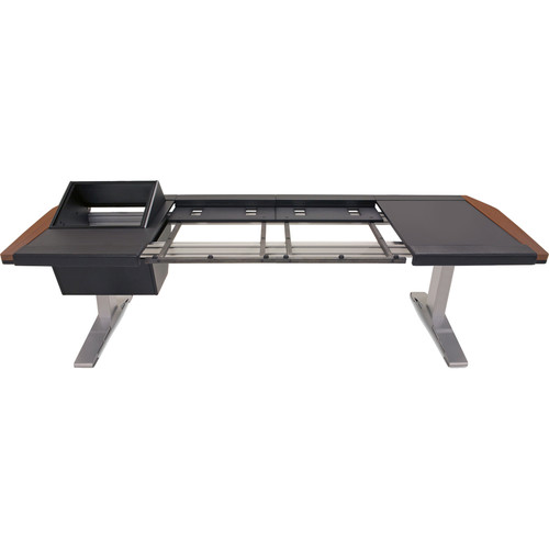 Argosy Eclipse 5-Bucket Console Workspace for Avid S6 Workstation with Left Side 8 RU and Right Side Desk Surface (Mahogany, 116.2"")