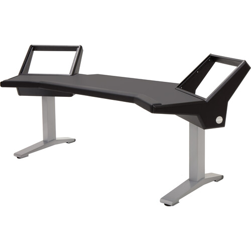 Argosy Halo.S Base Desk (Fingerprint-Resistant Black Finish)