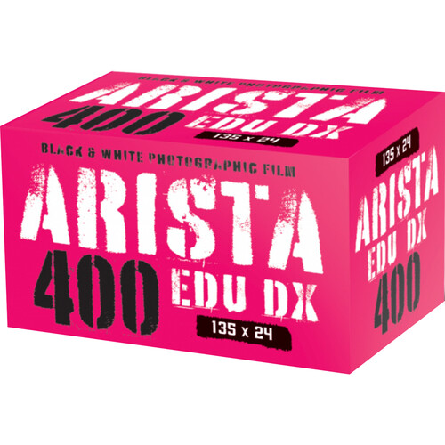 Arista EDU DX 400 Black and White Negative Film (35mm Roll Film, 24 Exposures)