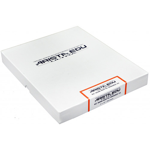Arista EDU Ultra Graded RC Paper (Semi-Matte, Grade 2, 8 x 10", 100 Sheets)