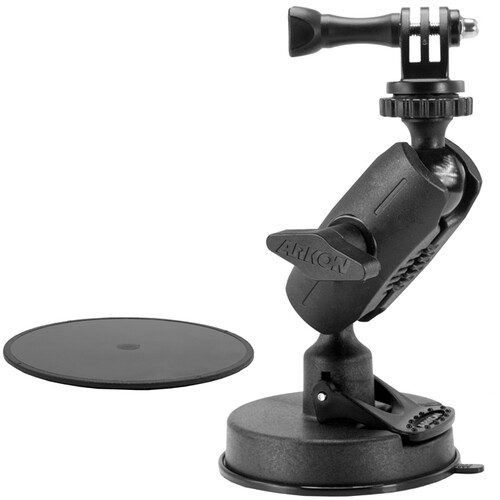 ARKON Heavy-Duty Sticky Suction Mount for GoPro HERO Action Cameras