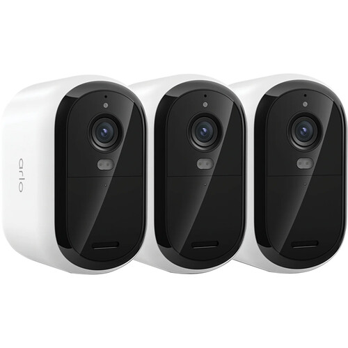 Arlo Essential XL 2K Outdoor Battery-Powered Camera with Night Vision (3rd Gen, 3-Pack)