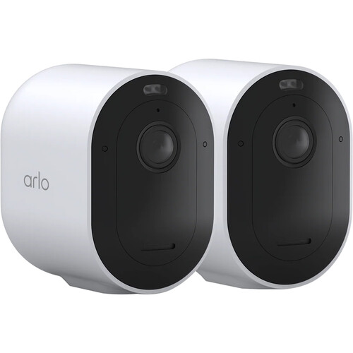 Arlo Pro 6 2K Outdoor Wi-Fi Camera with Night Vision (2-Pack)