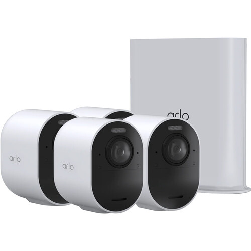Arlo Ultra 3 UHD 4K Outdoor Camera with Night VMS5450-100NAS B&H