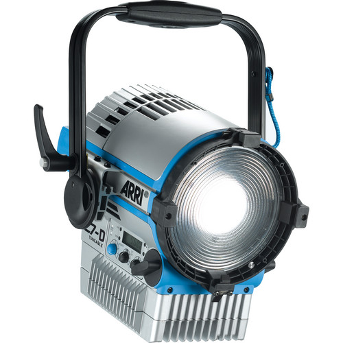 ARRI L7-DT 7" Daylight LED Fresnel (Silver/Blue, Manual)