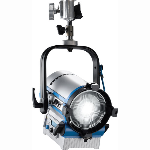 ARRI L5-DT 5" Daylight LED Fresnel (Silver/Blue, Stand Mount)