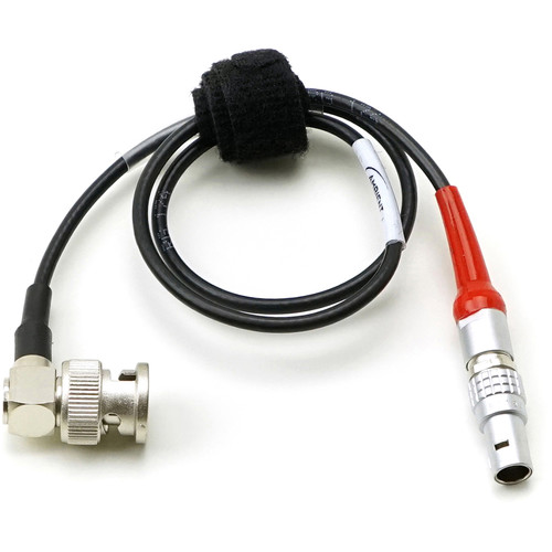 ARRI 5-Pin LEMO to Right-Angled BNC Timecode Output Cable (1.3')
