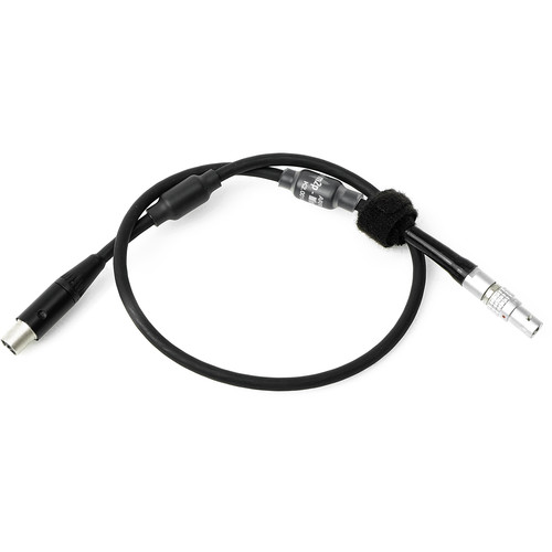 ARRI 12V, 2-Pin LEMO-Type Male to 4-Pin Mini-XLR (Female) Power Cable (20")