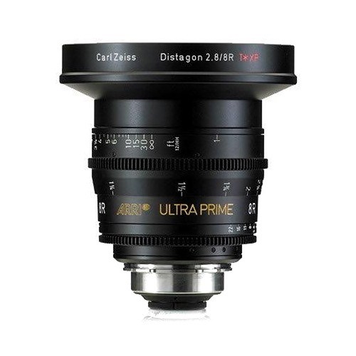 ARRI Ultra Prime 8mm Rectilinear T2.8/8R F Lens (PL, Feet)