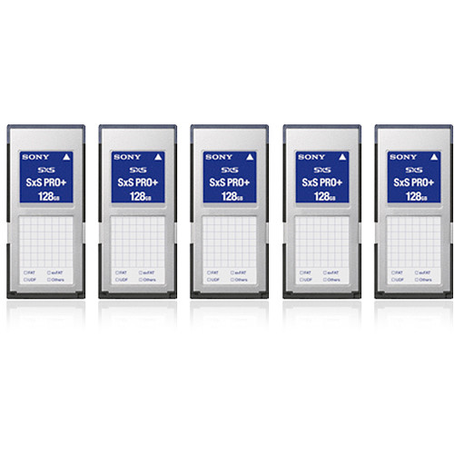 ARRI Sony 128GB SxS Pro+ D Series Memory Card (5-Set) KK.0009048
