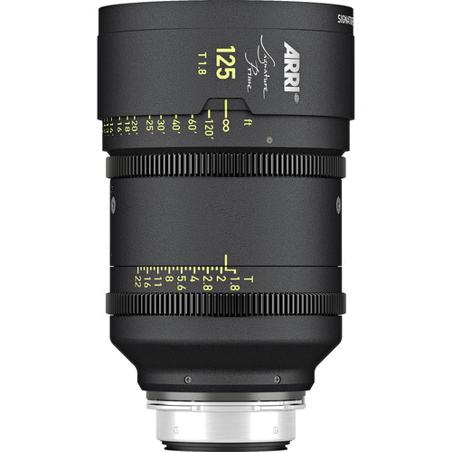ARRI Signature Prime 125mm T1.8 Lens (Focus Marks in Feet)