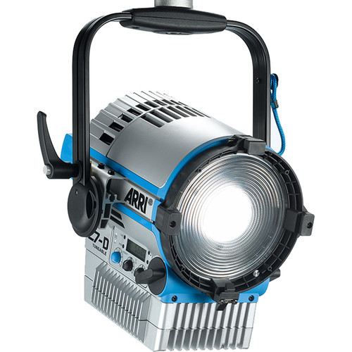 ARRI L7-DT 7" Daylight LED Fresnel with powerCON Cable (Black, Manual)
