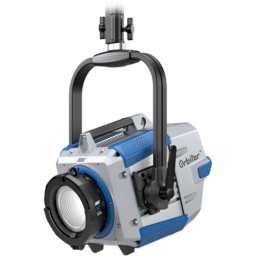 ARRI Orbiter LED Light with Open Face Optics (Blue/Silver, Edison, Manual)