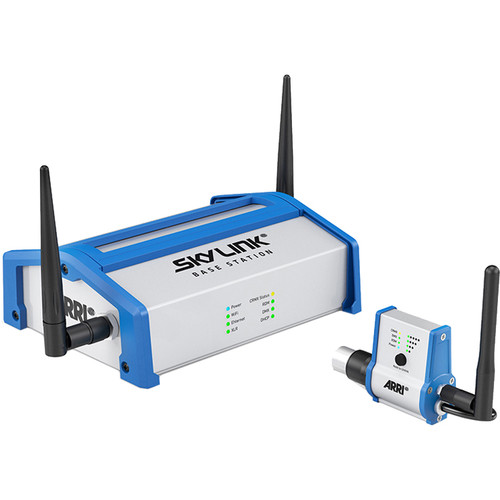 ARRI SkyLink Three Receivers with Base Station Kit (Blue/Silver, Edison)