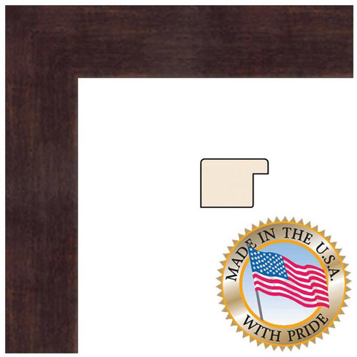 ART TO FRAMES 3913 Espresso Photo Frame (18 x 24", Acrylic Glass)