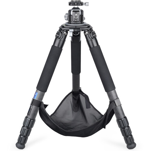 ARTCISE AS90C Carbon Fiber Tripod with Ball Head and 75mm Bowl Adapter (Black)