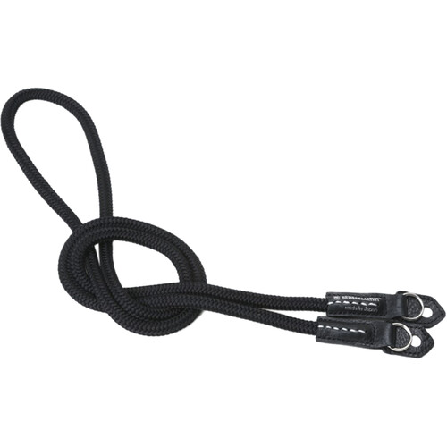 Artisan & Artist Silk Cord Strap (Black, 47.2")