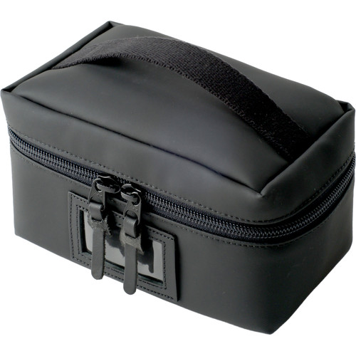 Artisan & Artist ACAM-60N Vanity Pouch with Top Handle (Black)