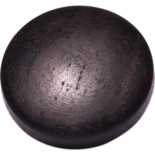Artisan Obscura Soft Shutter Release Button (Small Convex, Threaded, Ebony Wood)