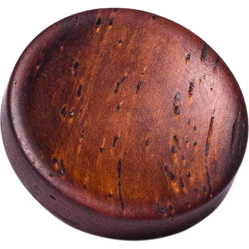 Artisan Obscura Soft Shutter Release Button (Large Concave, Threaded, Teak Wood)
