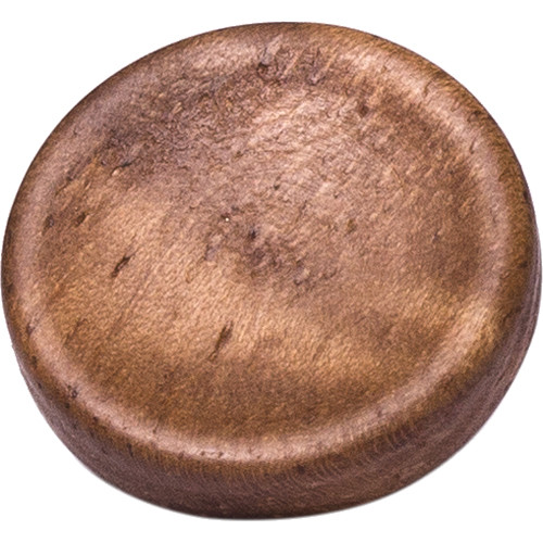 Artisan Obscura Soft Shutter Release Button (Large Concave, Threaded, Walnut Wood)