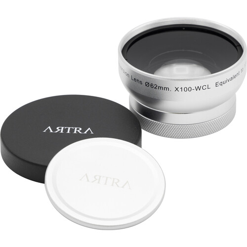 Artra Lab FUNKYFRAME WCL 16mm Wide Conversion Lens for FUJIFILM X100 Series (Silver)