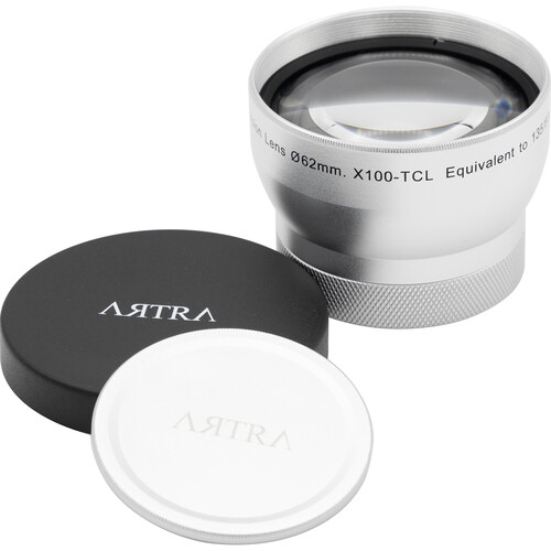 Artra Lab FUNKYFRAME TCL 60mm Tele Conversion Lens for FUJIFILM X100 Series (Silver)