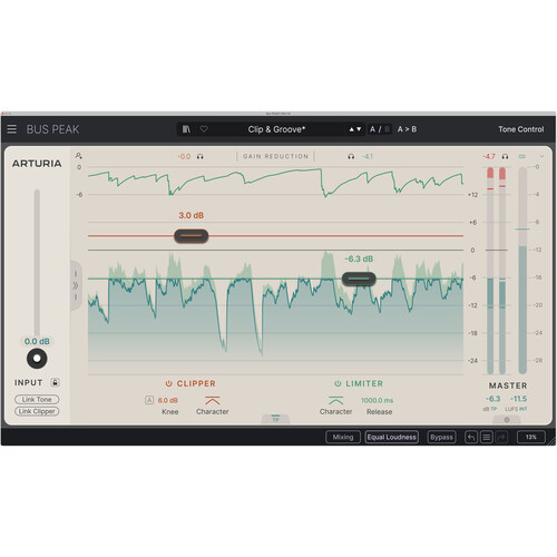 Arturia Bus PEAK Pro-Grade Limiter (Download)