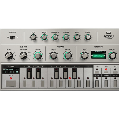 Arturia Acid V Virtual Bass Line Synthesizer Plug-In