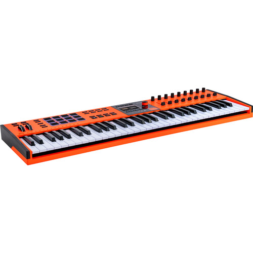 Arturia KeyLab 61 mk3 Ultra Professional MIDI Controller and Software (Orange)